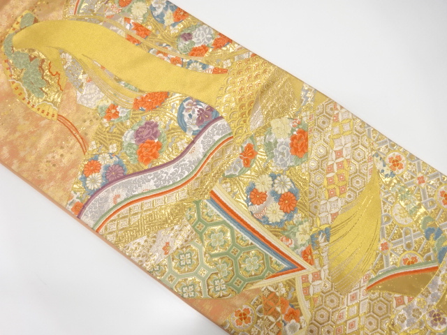 Japanese Kimono / Fukuro Obi Silk